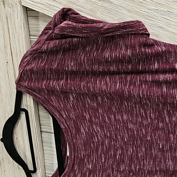 LOFT lounge dress size medium heathered purple - Picture 2 of 5